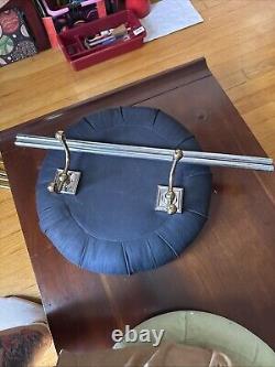 2 GATCO Antique Brass Double Towel Rack