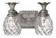 2 Light Bathroom Light Fixture In Traditional-glam Style 13 Inches Wide By 8.5