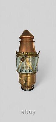 AGA Buoy Light 200mm Polished & Lacquered Circa 1920's