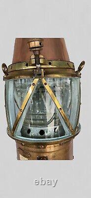 AGA Buoy Light 200mm Polished & Lacquered Circa 1920's