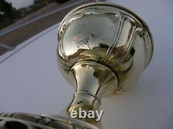 Aladdin Lamp Model 7 Fancy Polished Brass Antique Table Lamp Font 1917-1919 Era