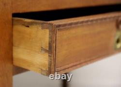 Antique 19th Century Walnut Railroad Paymaster Desk