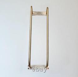 Antique Brass Bathroom Accessory Towel Rail Holder Storage Rack Shelf Brass Hold