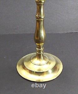 Antique Brass MENORAH Poland Judaica