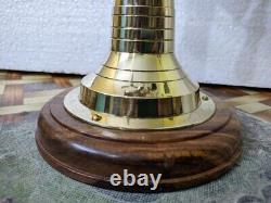 Antique Brass Ship Telegraph Marine Working Ring Bell Polished 14'' Engine Room