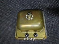 Antique Brass Sink sqaure/rectangle with complete faucet hardware JAMECO