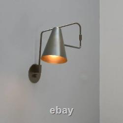 Antique Brass Swing Wall Lamp Handmade VINTAGE LOOK Modern Light For Home Decor