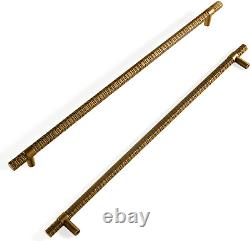 Antique Brass T Bar Cabinet Pulls/Affordable Luxury Zinc Alloy Cabinet Handles w