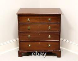 Antique Early 20th Century Mahogany Georgian Style Bedside Chest