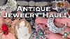 Antique Jewlery Haul First Video Of 2024
