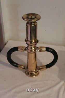 Antique Larking Polished Brass Nozzle