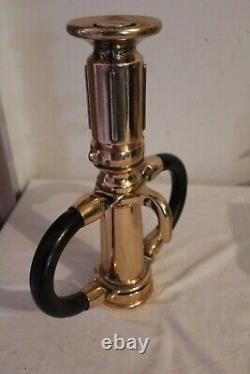 Antique Larking Polished Brass Nozzle