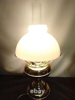 Antique Rayo Brass Oil Lamp 1904