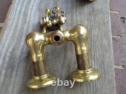 Antique Standard brass faucet & drain set for claw foot bathtub-nice