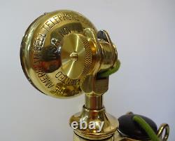 Antique telephone Western Electric 20B candlestick Polished Brass Working