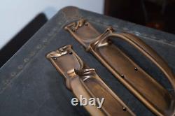 Artique Solid Brass Door Pull Handle Pair Industrial Vintage Vint-In-Haus