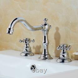 Bathroom Sink Faucets Kitchen Basin Mixer Taps Deck Mounted Ceramic Plate Spool