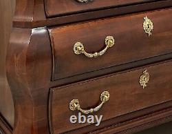 CENTURY Cardella Collection Cherry Italian Provincial Bombe Bachelor Chest