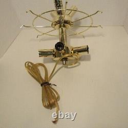 Chandelier Polished Brass Finish Champagne 2-Way Mirror-Glass 8 Candelabra Bases