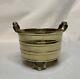 Chinese Miniature Polished Brass Bamboo Pot Rare