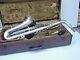 Dolnet Paris Alto Saxophone Silver Plated Serial # 36193 Orig. Case 1940 France