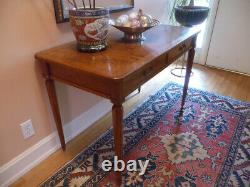 ERWIN-LAMBETH Antique 2-drawer CONSOLE TABLE 45 x29x23 Pick up only