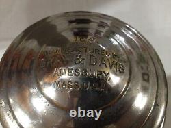 Gray & Davis 104 Brass Lamp 1910 Cadillac Antique Horseless Carriage Oil Light