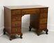 Hickory Mfg Mahogany Chippendale Kneehole Desk