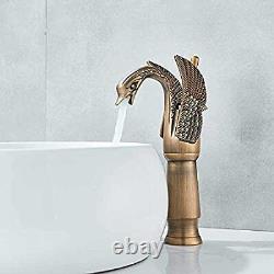 InArt Single-Handle Vessel Sink Faucet in Antique