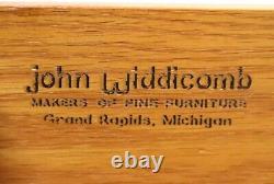 JOHN WIDDICOMB Cherry French Country Serpentine Triple Dresser