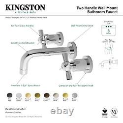KINGSTON BRASS KS8122ZX Millennium Bathroom 8 x 2.75 x 2.25, Polished Brass