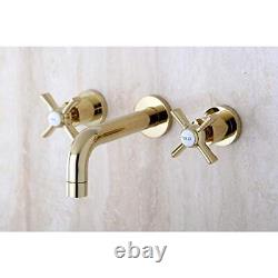 KINGSTON BRASS KS8122ZX Millennium Bathroom Faucet Polished Brass