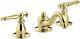 Kohler K-108-4-pb Antique Widespread Lavatory Faucet, Vibrant Polished Brass