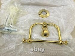 KOHLER K-208-PB Antique Towel Ring, Vibrant Polished Brass