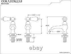 Kingston Brass CC6L1 Basin Faucet Polished Chrome