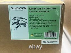 Kingston Brass Chrome Clawfoot Tub Faucet KS265C