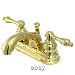 Kingston Brass GKB260. AL Vintage Centerset Bathroom Faucet Brass