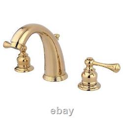 Kingston Brass GKB982BL Widespread Bathroom Faucet Polished Brass