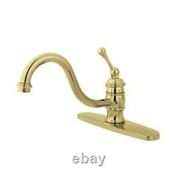 Kingston Brass KB357. BLLS Vintage 1.8 GPM 1 Hole Kitchen Faucet