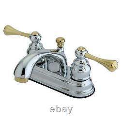 Kingston Brass KB360. BL Vintage 1.2 GPM Centerset Bathroom Faucet Brass