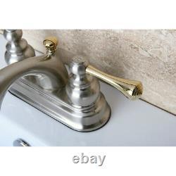 Kingston Brass KB360. BL Vintage Centerset Bathroom Faucet Brass