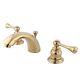 Kingston Brass Kb942bl Mini-widespread Bathroom Faucet, Polished Brass