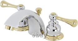 Kingston Brass KB944BL Vintage Mini-Widespread Bathroom Faucet, Chrome