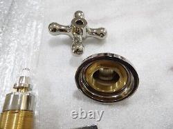 Kingston Brass KC706AX Vintage 1.2 GPM Widespread Bathroom Nickel