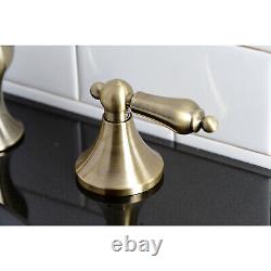 Kingston Brass KC706. AL Vintage 1.2 GPM Widespread Bathroom Brass