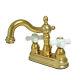 Kingston Brass Ks160. Px Heritage Centerset Bathroom Faucet Brass