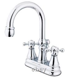 Kingston Brass KS261. BX Vintage 1.2 GPM Centerset Bathroom Faucet Chrome