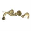 Kingston Brass Ks3022pl Restoration Two-handle Wall Mount Tub Faucet