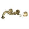 Kingston Brass Ks3026px Restoration Two-handle Wall Mount Tub Faucet
