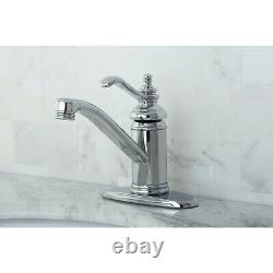Kingston Brass KS340. TL Templeton 1.2 GPM 1 Hole Bathroom Faucet Chrome